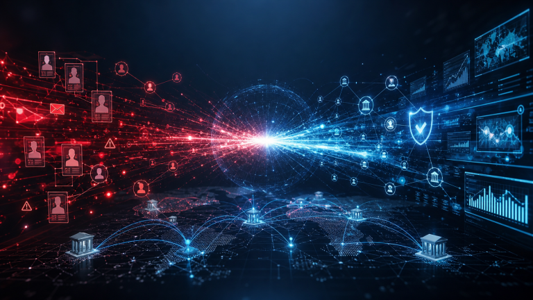 AI fraud detection systems confronting AI-enabled banking scams across an instant payment network